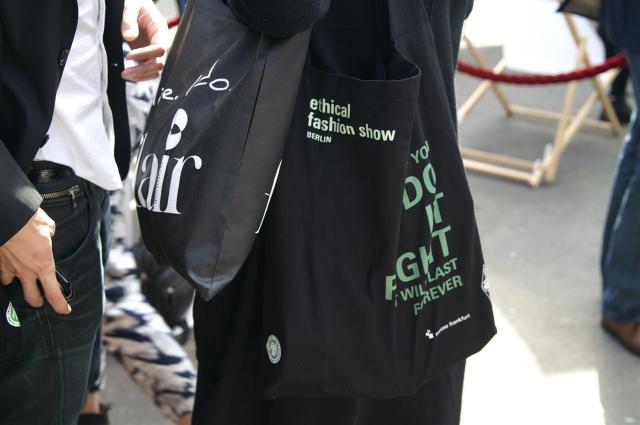 Die Goodie-Bag der Ethical Fashion Show!